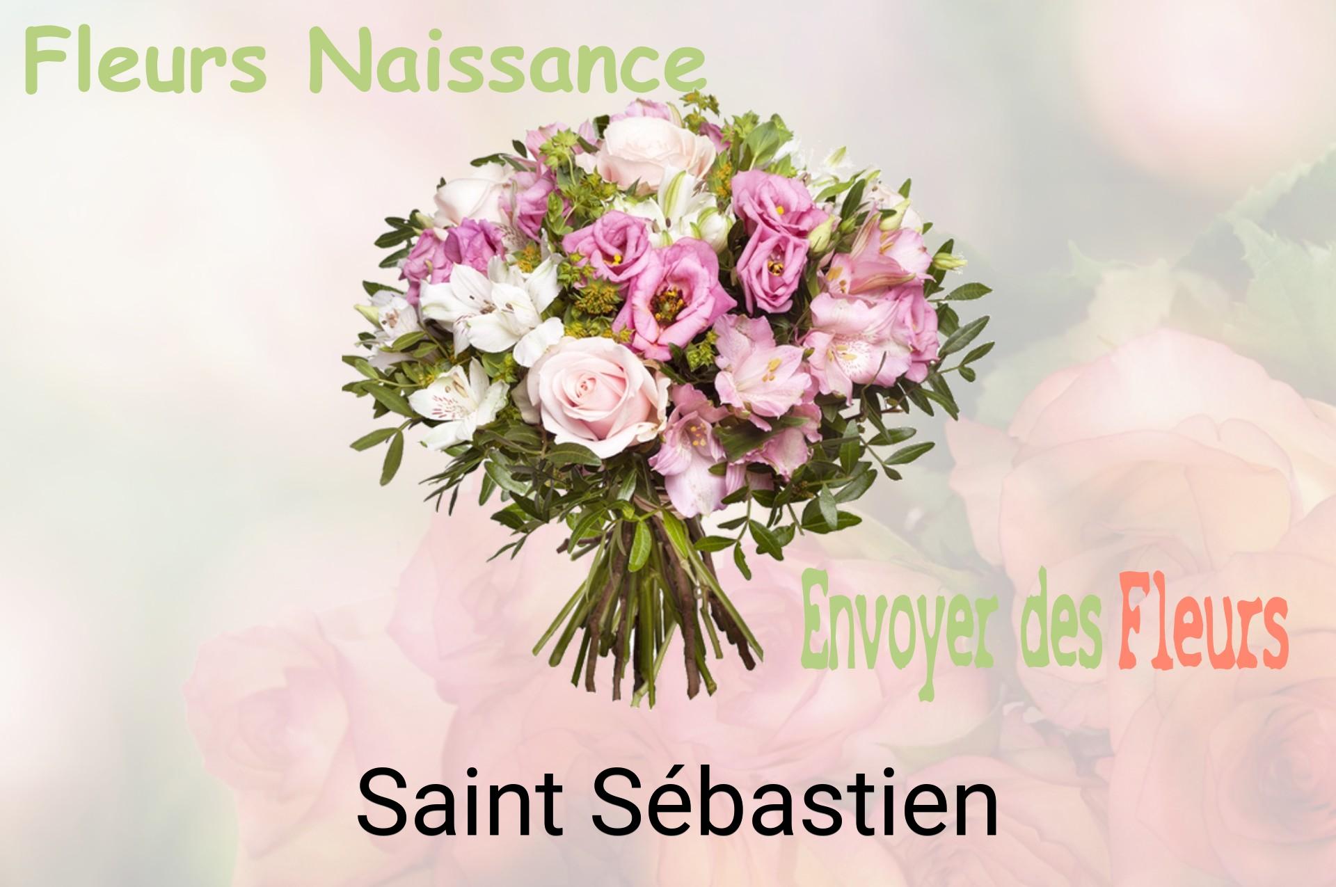 Bouquet de fleurs de naissance livré à Saint-Sébastien
