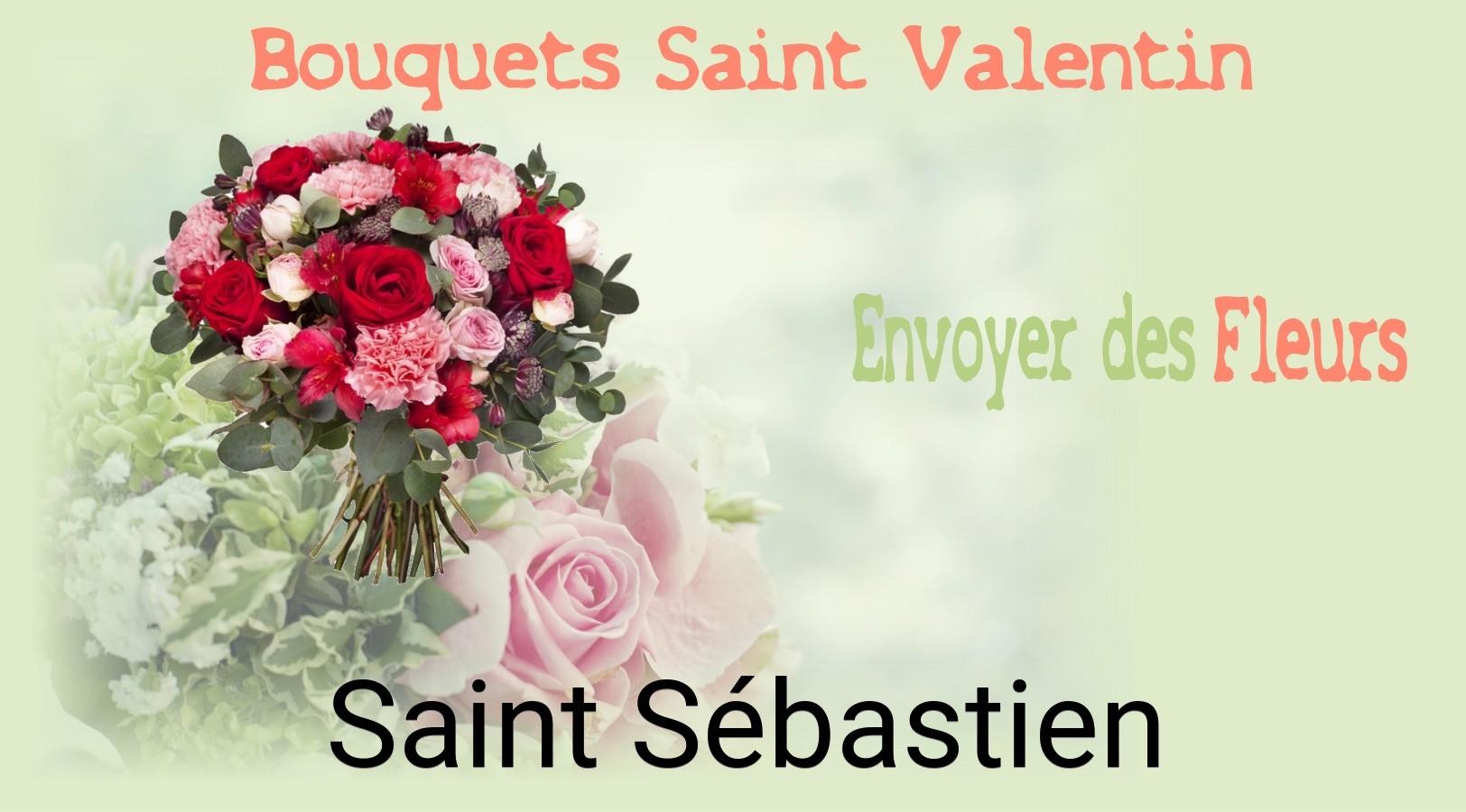 Roses de Saint-Valentin livrées à Saint-Sébastien